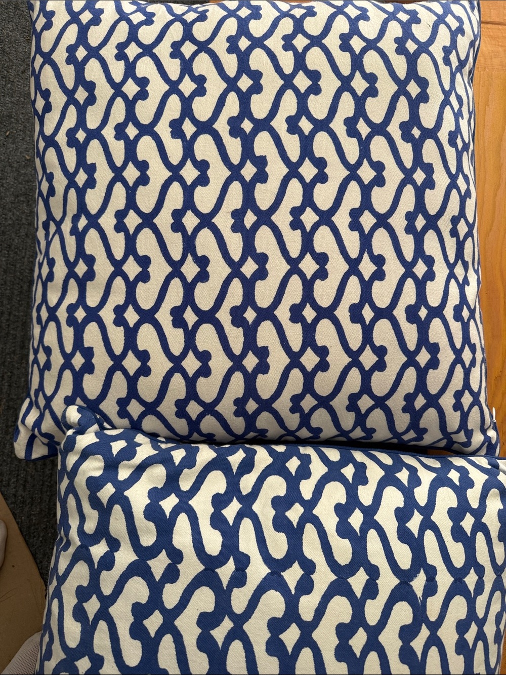 Roller Rabbit Euro Pillows - Picture 3 of 3